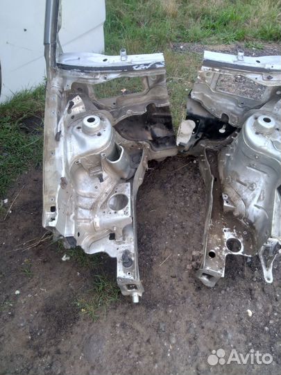 Лонжерон на Шкода Фабия 1