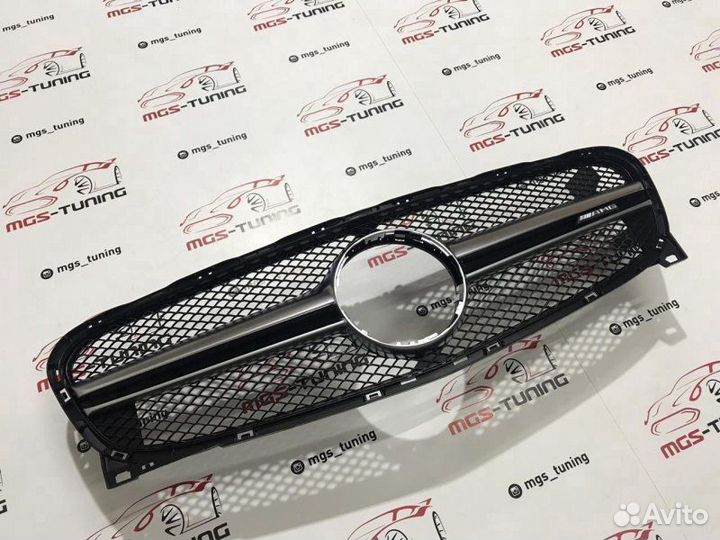 Решетка GLA в стиле AMG 45 Chrome + амг 17-н.в