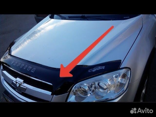 Мухобойка (дефлектор капота ) для иномарки
