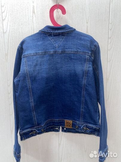 Джинсовая куртка 140 для мальчика Playtodsy