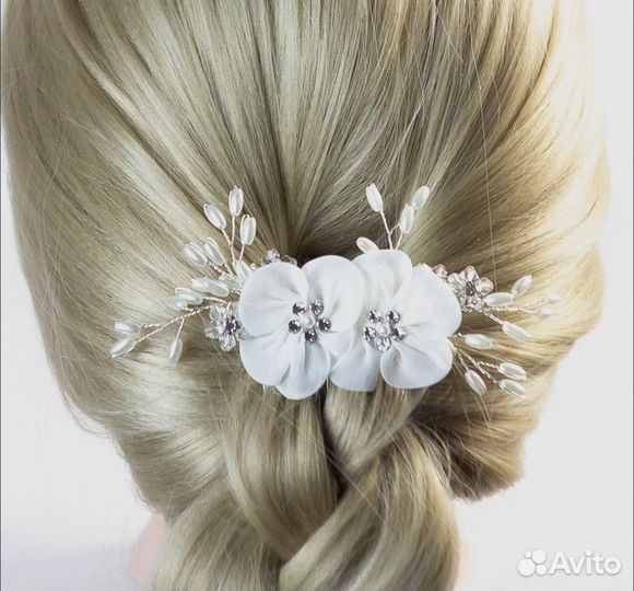 Заколка для волос ручная работа