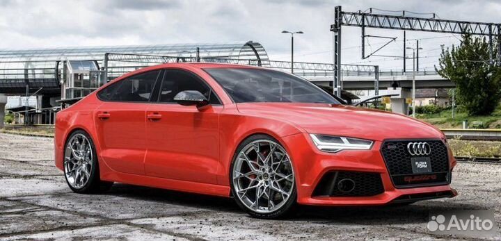 Кованые диски в стиле HRE для Audi A7/S7/RS7 R20