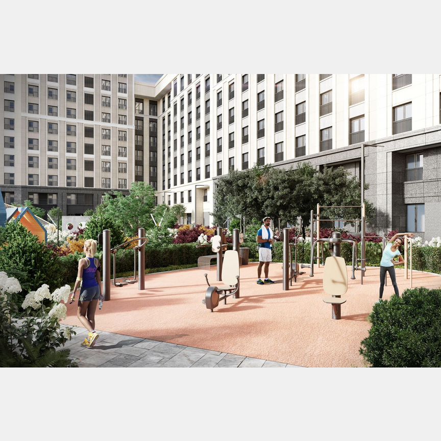 2-к. квартира, 45,5 м², 2/17 эт.