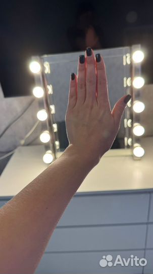 Зеркало с лампочками IKEA