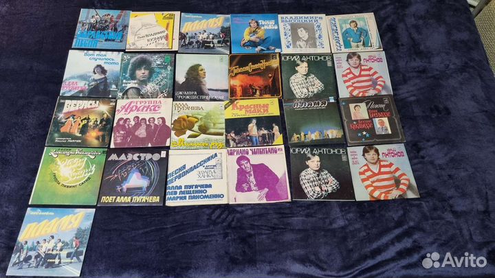 Пластинки советские виниловые LP