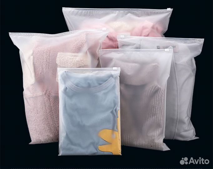 Пакеты зип лок с бегунком матовые