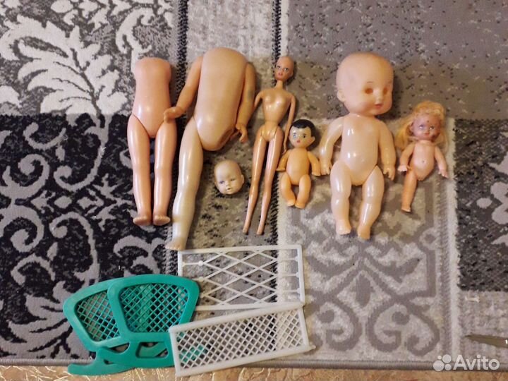 Запчасти для кукол СССР, гдр, китай