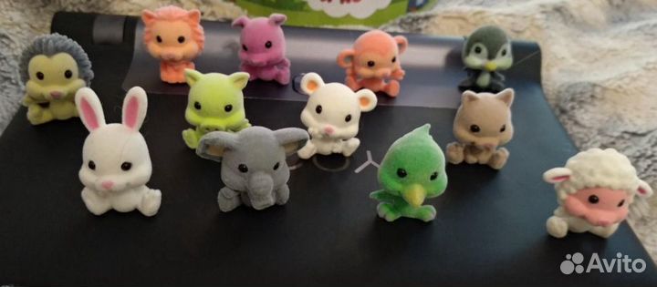Мини игрушки фигурки животных