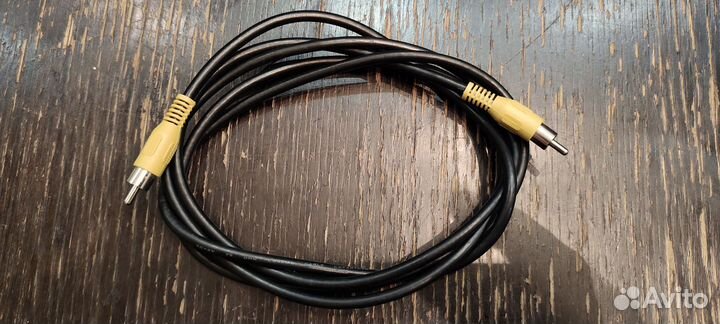 Кабель RCA тюльпан-тюльпан