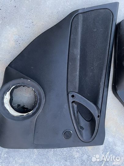 Задние Дверные карты калина 1