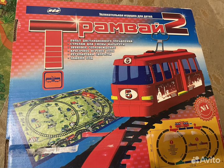 Трамвай на пульте управления
