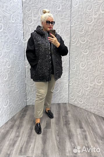 Жилет необычный р.62/64/66