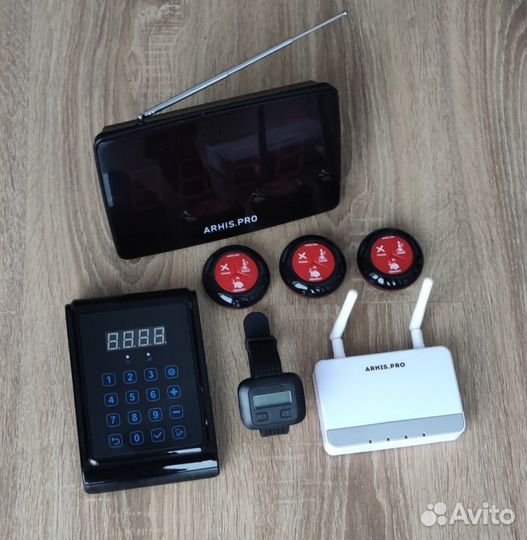 Кнопка вызова медперсонала, персонала, врача, часы