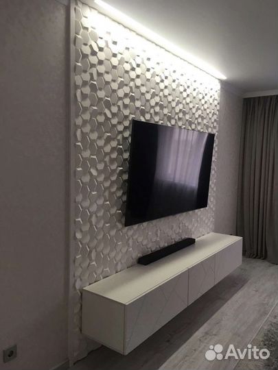 3D панели (стеновые гипсовые панели)