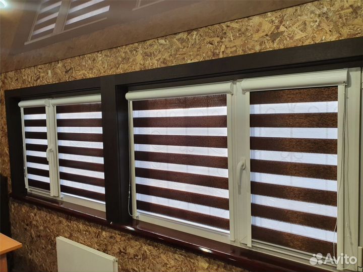 Кассетные рулонные шторы