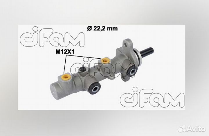 Цилиндр тормозной главный KIA ceed