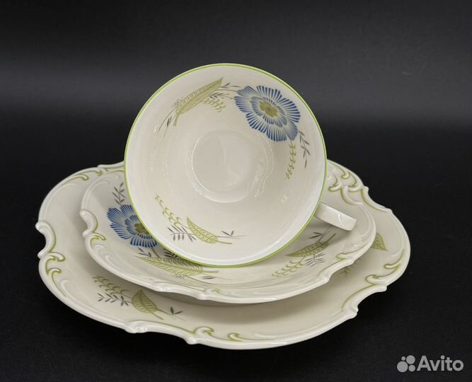 Чайное трио, Hutschenreuther, Бавария, Германия