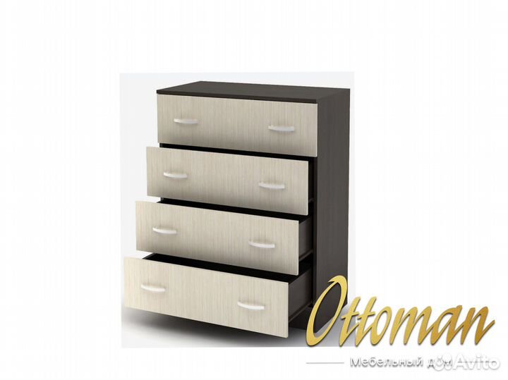 Комод 4 ящика 0.8 м