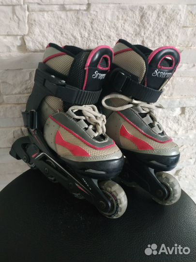 Ролики детские раздвижные раз 27-29