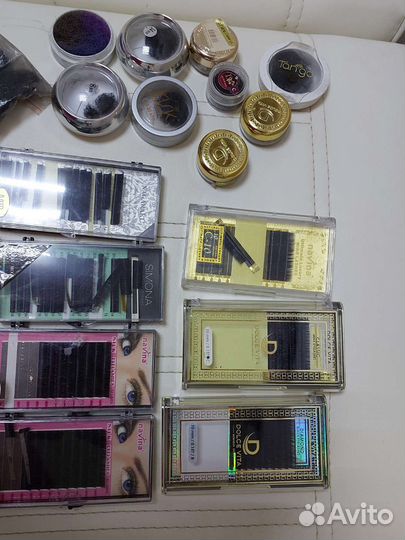 Набор для наращивания ресниц 40 позиций