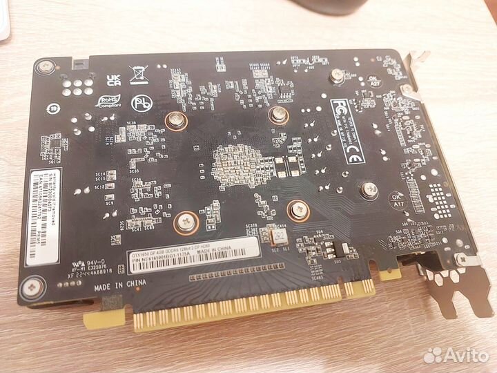 GTX 1650 4 GB gddr6 palit