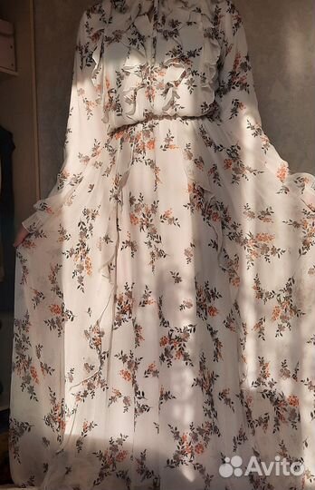 Шифоновое платье 38-40