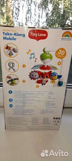 Музыкальный мобиль Tiny Love Take-Along