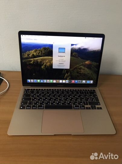 MacBook air 13 M1 16gb gold