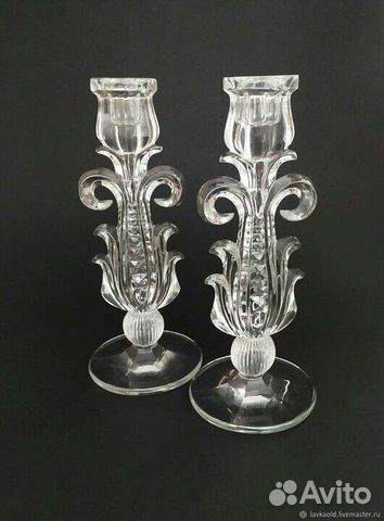 Хрустальный подсвечник
