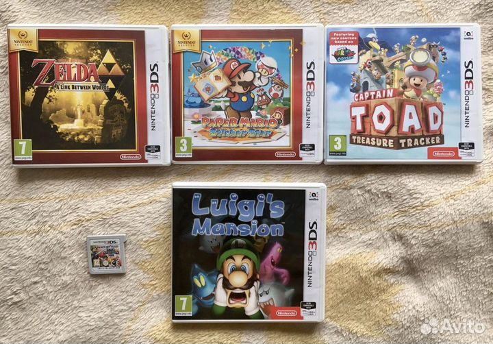 Игры для Nintendo Switch WiiU 3DS