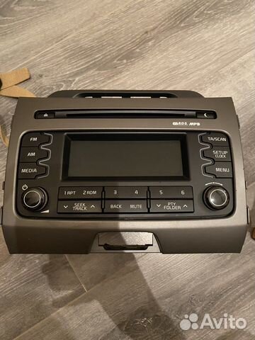 Штатная магнитола на kia sportage 3