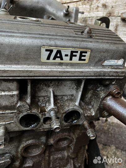 Двигатель 7А fe 1.8 Toyota avensis
