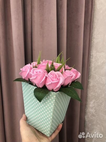 Букет из мыла