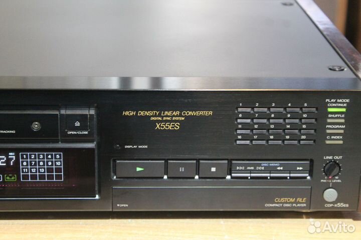 CD проигрыватель Sony CDP X 55 ES