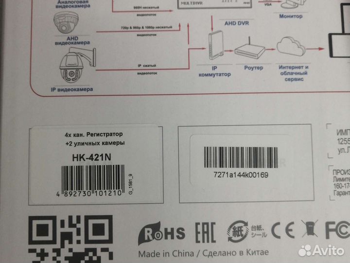 Система видео наблюдения HK-421N