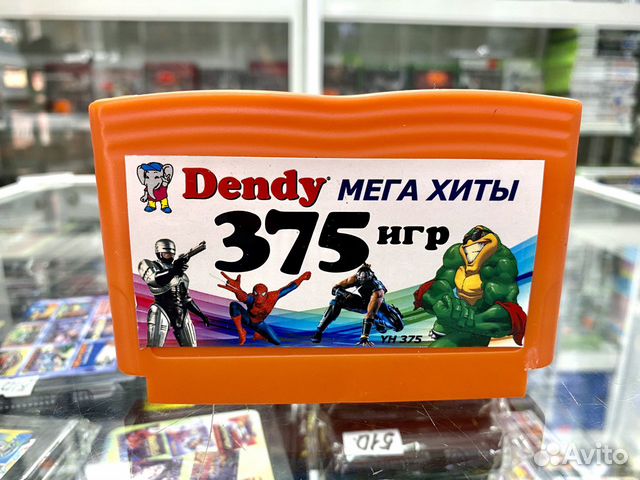 Денди 375 игр Мега Хиты Сборник игр на Dendy