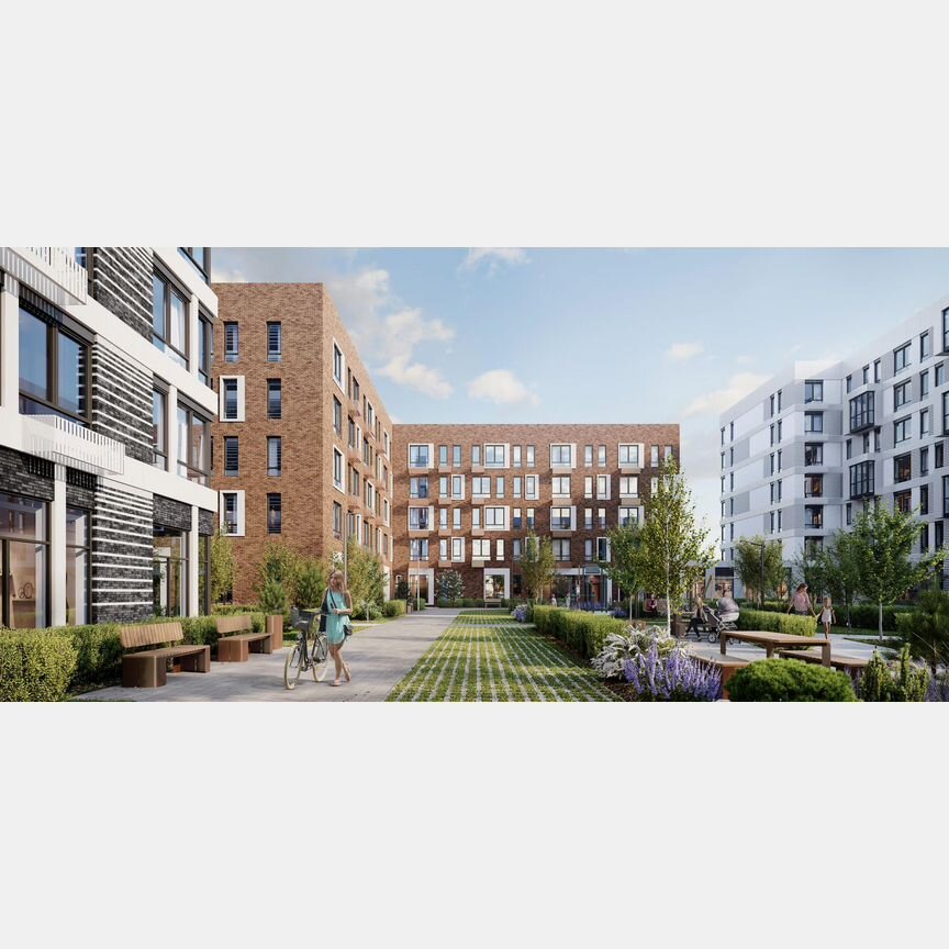 1-к. квартира, 48,6 м², 1/5 эт.