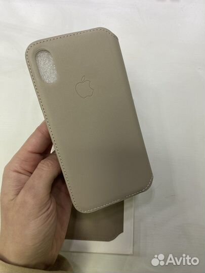 Чехол Leather Folio xs-xs max