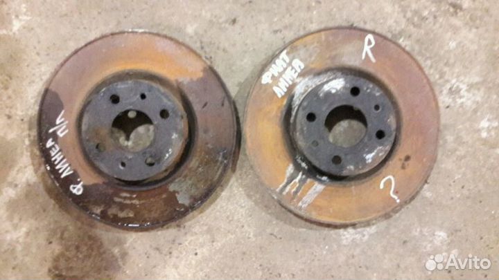 Диск тормозной передний задний Фиат Линеа