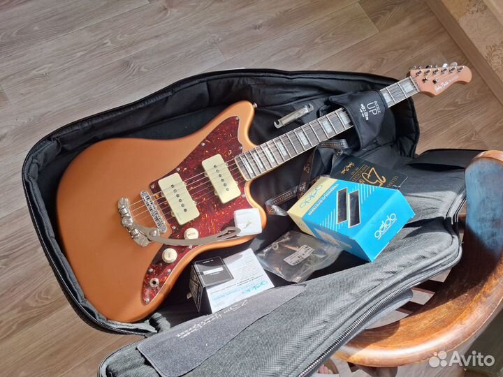 Лимитированный Harley Benton JA-25TH Firemist