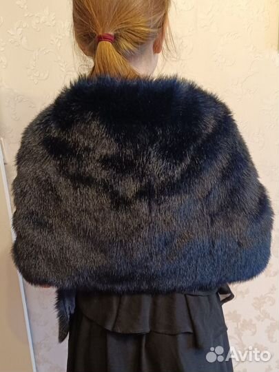 Палантин меховой