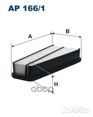 Фильтр воздушный toyota land cruiser 4.0 03- AP