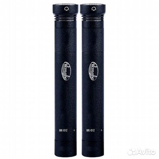 Стереопара микрофонов Октава мк-012 (черный, в дер