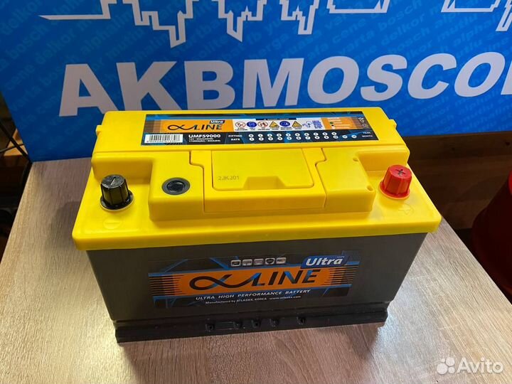 Аккумулятор Alphaline 90 Ач Шокда Суперб, Кодиак