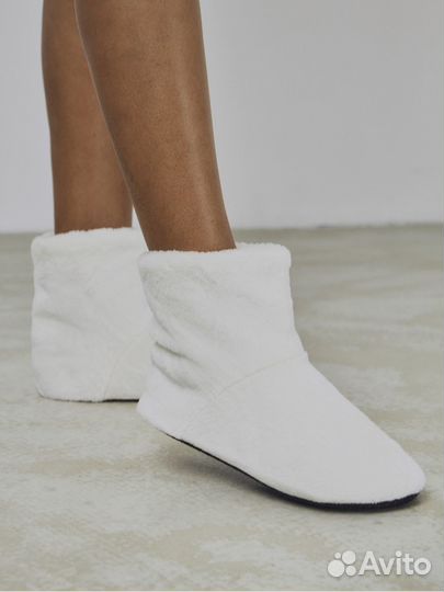 Сапожки домашние женские White one size 36/40