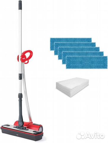 Новая Паровая швабра Polti moppy RED premium