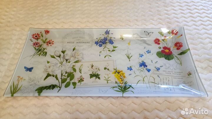 Блюдо стекло 36*17см. Easy Life. Италия