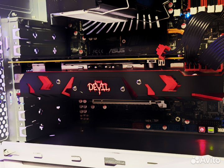 Видеокарта RX 580 8gb Red devil