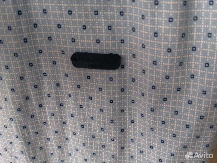 Рубашка для мальчика 128 с коротким рукавом