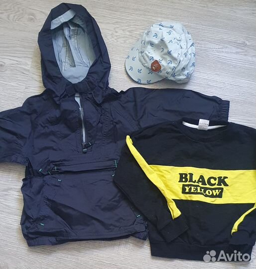 Вещи пакетом на мальчика 86 92 98